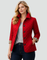 Women's Quilted Jacket Button-Down Collar Lightweight Fall Transitional Coat - Victrafia
