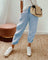 Women's Relaxed Linen Pants Drawstring Waist Casual Summer Joggers - Victrafia