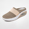 Women's Slip-On Mule Sneakers Breathable Mesh Air Cushion Casual Walking Shoes - Victrafia