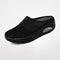 Women's Slip-On Mule Sneakers Breathable Mesh Air Cushion Casual Walking Shoes - Victrafia
