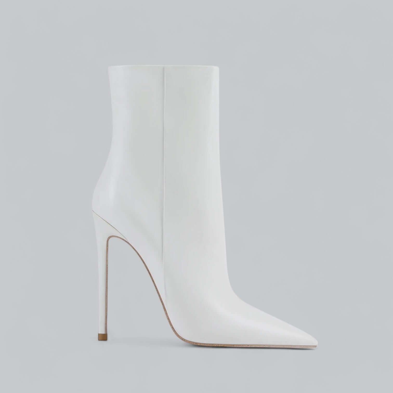 Women's Stiletto Heel Ankle Boots Pointed Toe Side Zip Evening Party - Victrafia