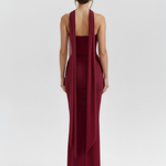 Women's Strapless Corset Maxi Dress Evening Formal Gown Mesh Ruched - Victrafia