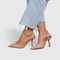 Women's Suede Slingback Heels Pointed Toe Stiletto Pumps Office Work - Victrafia