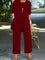 Women's Three-Piece Pant Set Wide-Leg Pants Cardigan Tank Top Office Workwear Business Casual - Victrafia