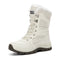 Women's Waterproof Snow Boots Lace-Up Mid-Calf Winter Hiking Insulated Faux Fur - Victrafia