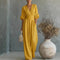 Women's Wide-Leg Jumpsuit V-Neck High-Waist Summer Wedding Guest Outfit - Victrafia